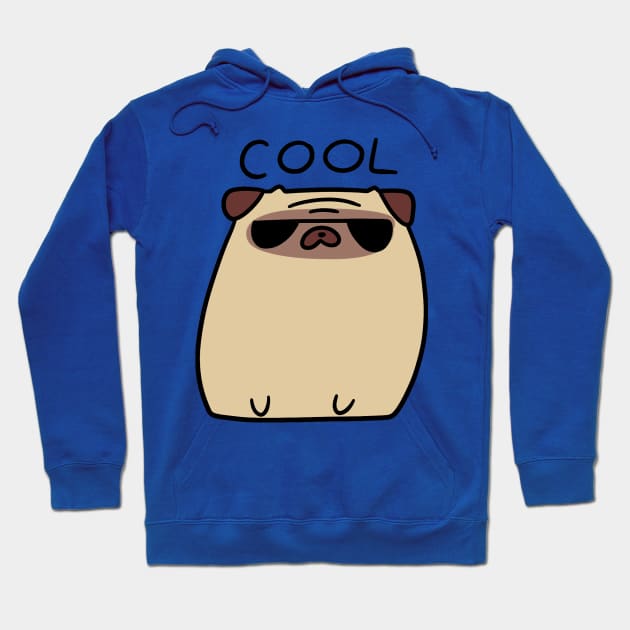 Cool Pug Hoodie by saradaboru